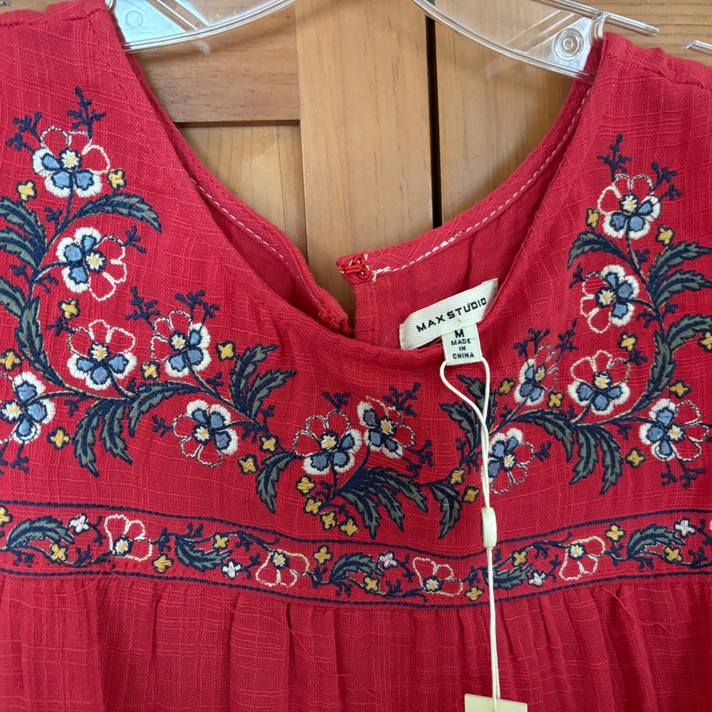 Cute cotton mini dress - Picture 5 of 9